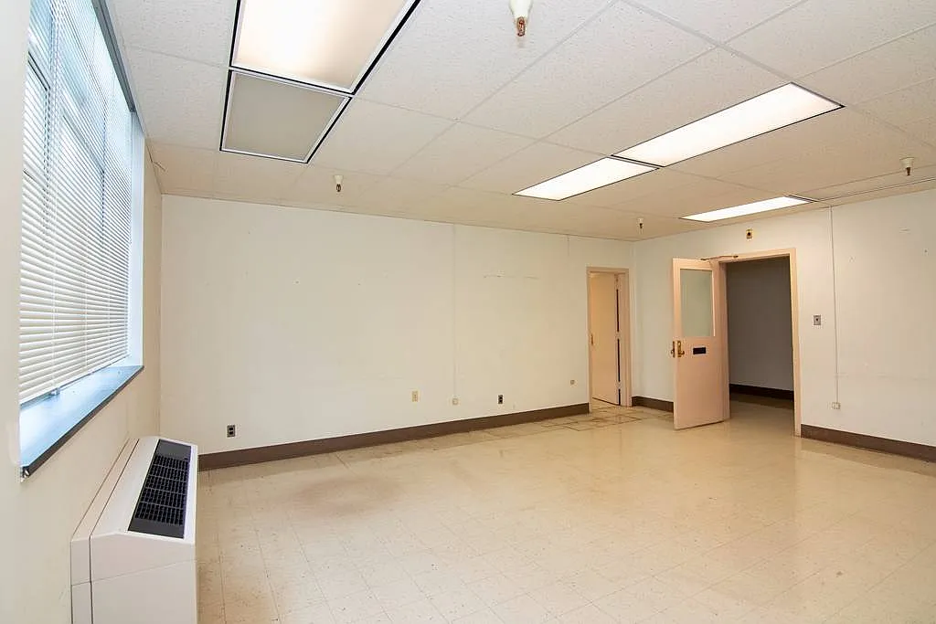 One of the building's many classrooms